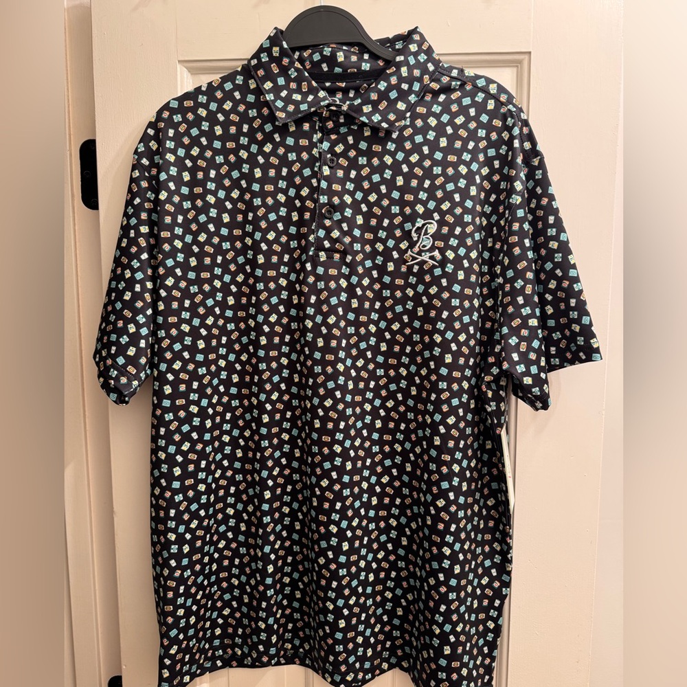Barstool Golf Concessions Polo, NWT, XL